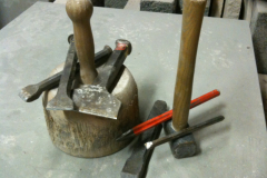 Bildhauer-Werkzeuge